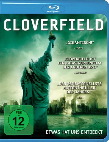 Cloverfield - Mike Vogel,lizzy Caplan,jessica Lucas - Film - PARAMOUNT HOME ENTERTAINM - 4010884254686 - 6. oktober 2008