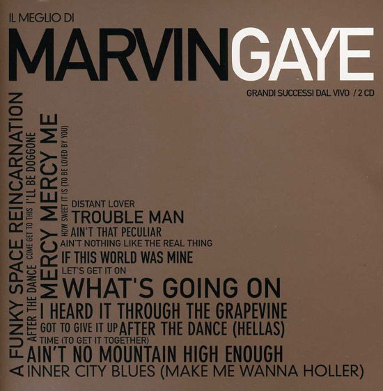 Cover for Marvin Gaye · Il Meglio Di Marvin Gaye (CD) (2011)