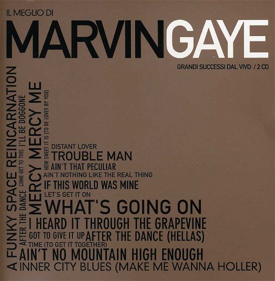 Cover for Marvin Gaye · Il Meglio Di Marvin Gaye (CD) (2011)