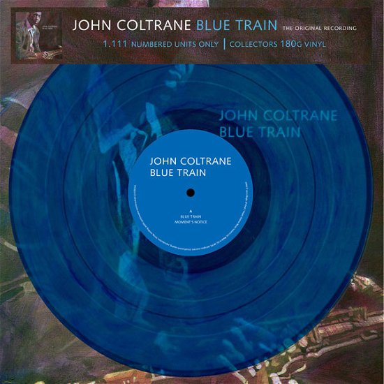 Cover for John Coltrane · Blue Train (Orignial Recording) (Blue Vinyl) (LP) (2022)