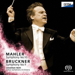 Cover for Jonathan Nott Tokyo Sympho · Mahler: Symphony No.10 &amp; Bruckner: Symphony No.9 (CD) [Japan Import edition] (2018)