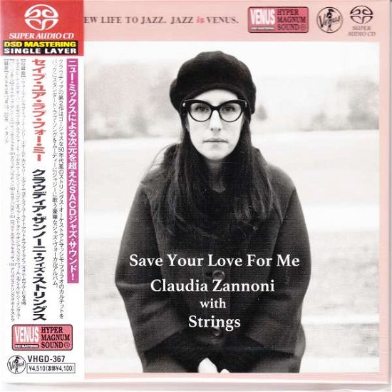 Cover for Claudia With Strings Zannoni · Save Your Love For Me (CD) [Japan Import edition] (2021)