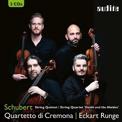Schubert: String Quintet&string Quartet `death and the Maiden` - Quartetto Di Cremona - Muziek - KING INTERNATIONAL INC. - 4909346018686 - 20 juli 2019