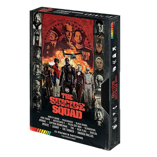 Cover for Pyramid International · Suicide Squad: Retro Vhs Premium Notebook (Quaderno) (MERCH)