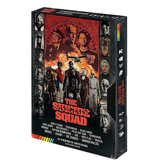Suicide Squad: Retro Vhs Premium Notebook (Quaderno) - Pyramid International - Merchandise -  - 5051265734686 - 