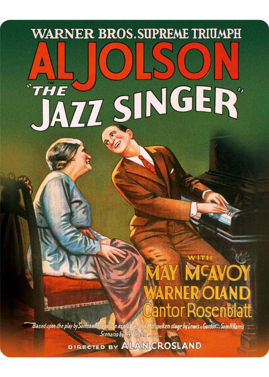 Cover for Jazz Singer · The Jazz Singer Limited Edition Steelbook (Blu-ray) (2013)