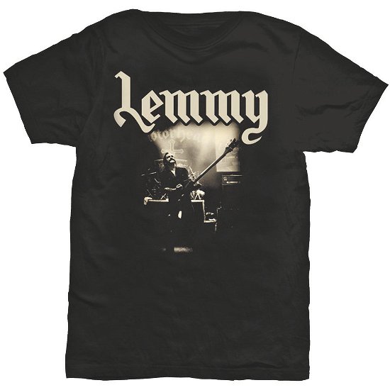 Lemmy Unisex T-Shirt: Lived to Win (Back Print) - Lemmy - Merchandise - ROFF - 5055979930686 - 4. mai 2016
