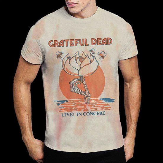 Grateful Dead Unisex T-Shirt: Sugar Magnolia (Wash Collection) - Grateful Dead - Merchandise -  - 5056561020686 - 