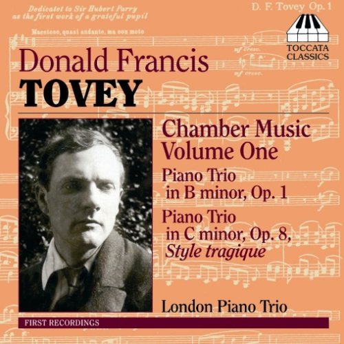 Cover for Tovey / London Piano Trio · Chamber Music 1 (CD) (2008)
