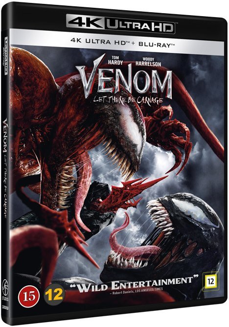Cover for Venom: Let There Be Carnage (4K Ultra HD/BD) (2022)