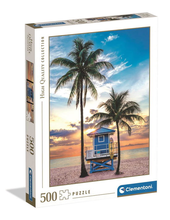 Cover for Miami Beach Florida · Miami Beach Florida - HQC (500 stukjes) (GAME) (2025)