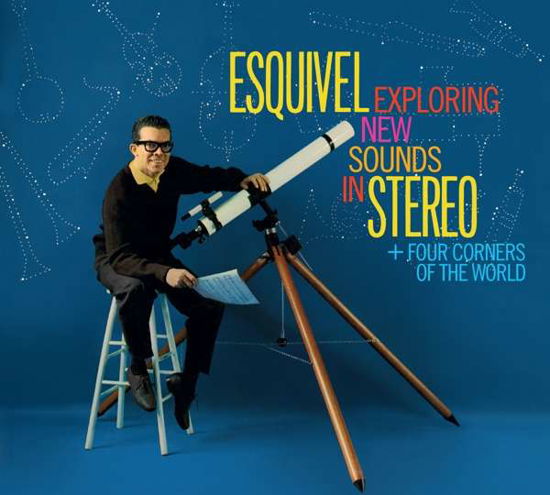 Cover for Juan Garcia Esquivel · Exploring New Sounds In Stereo / Four Corners Of The (CD) (2017)