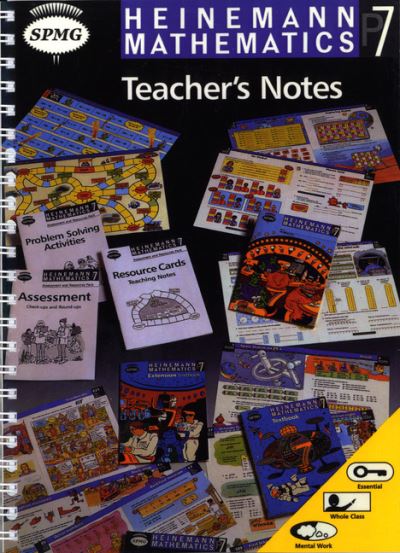 Cover for Scottish Primary Maths Group SPMG · Heinemann Maths P7 Teacher's Notes - HEINEMANN MATHS (Spiral Book) (1998)