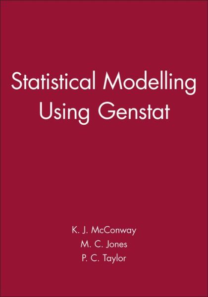 Cover for K. J. McConway · Statistical Modelling Using Genstat (Paperback Book) (2009)