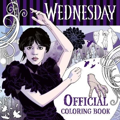 Cover for Random House · Wednesday Official Coloring Book (Taschenbuch) (2024)