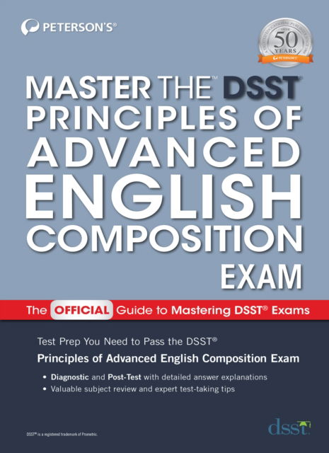 Cover for Peterson's · Master the DSST Principles of Advanced English Composition Exam (Paperback Book) (2021)