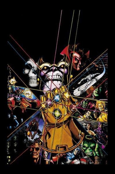 Cover for Ron Marz · Infinity Gauntlet Omnibus (Hardcover Book) (2014)