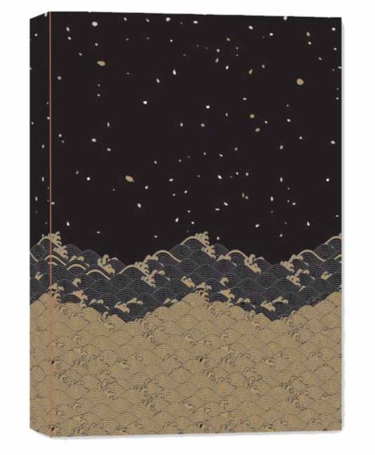 Golden Waves Dotted Hardcover Journal: Blank Notebook with Ribbon Bookmark - Journal - Tuttle Studio - Bøker - Tuttle Publishing - 9780804855686 - 29. november 2022