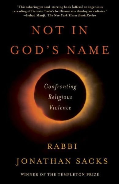 Cover for Jonathan Sacks · Not in God's Name Confronting Religious Violence (Bog) (2017)