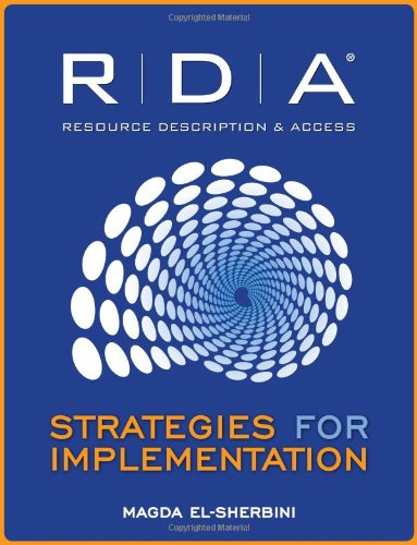 Cover for Magda El-sherbini · Rda: Strategies for Implementation (Paperback Book) (2013)