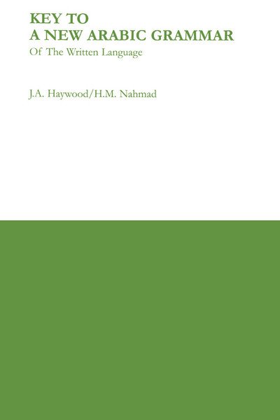 Cover for H. M. Nahmad · Key to a New Arabic Grammar (Taschenbuch) [New edition] (1990)