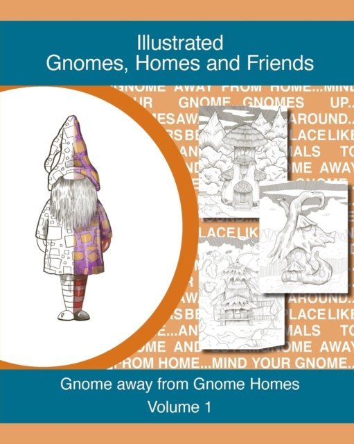 Cover for Td Designs · Gnomes, homes and friends volume 1 (Paperback Book) (2024)