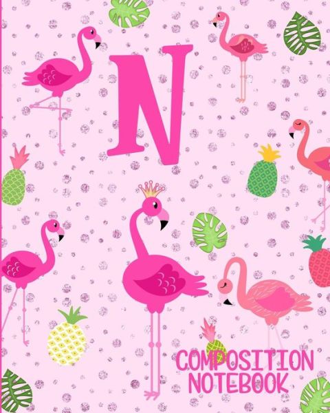 Cover for Flamingo Journals · Composition Notebook N (Paperback Book) (2019)