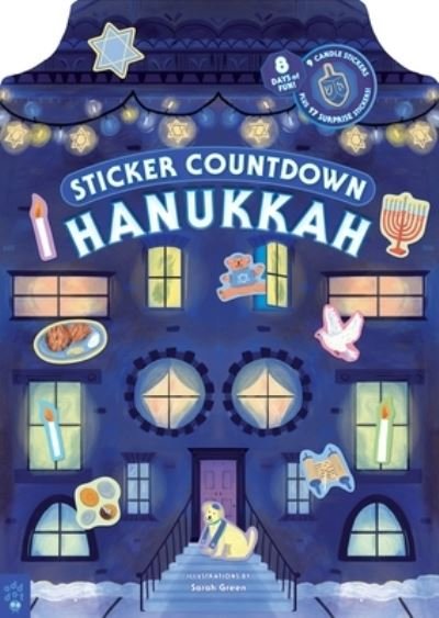 Cover for Odd Dot · Sticker Countdown: Hanukkah (Innbunden bok) (2023)