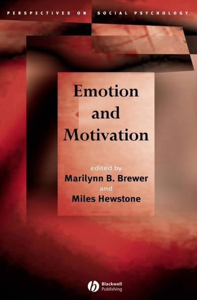 Cover for MB Brewer · Emotion and Motivation - Perspectives on Social Psychology (Paperback Book) (2003)