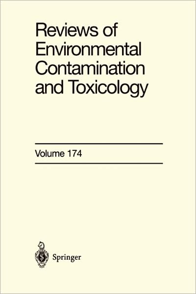 Reviews of Environmental Contamination and Toxicology: Continuation of Residue Reviews - Reviews of Environmental Contamination and Toxicology - George W. Ware - Boeken - Springer-Verlag New York Inc. - 9781441929686 - 3 december 2010