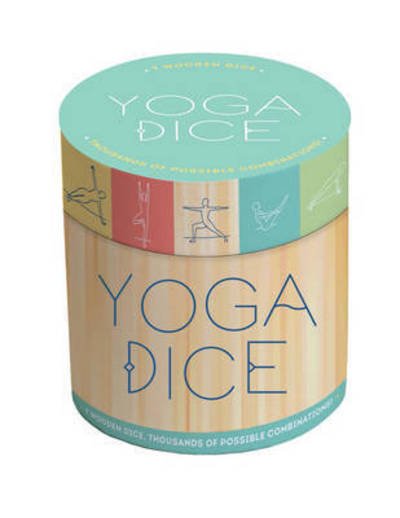 Yoga Dice: 7 Wooden Dice, Thousands of Possible Combinations! - Chronicle Books - Jogo de tabuleiro - Chronicle Books - 9781452161686 - 27 de junho de 2017
