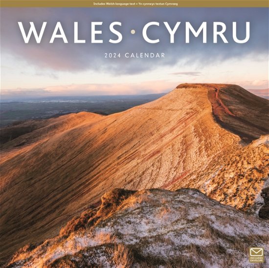 Wales Square Wall Calendar 2024 (Kalender) (2023)