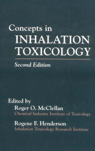 Cover for Roger O. McClellan · Concepts In Inhalation Toxicology (Hardcover Book) [2 Sub edition] (1995)
