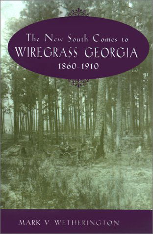 Cover for Mark V. Wetherington · The New South Comes to Wiregrass Georgia, 1860-1910 (Taschenbuch) (2002)