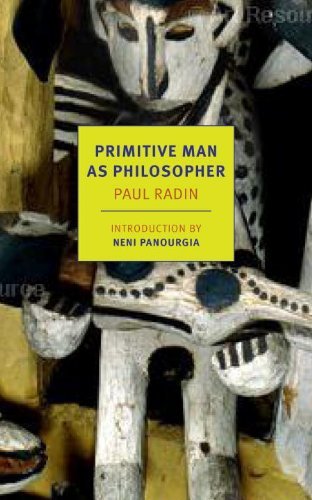 Cover for Neni Panourgia · Primitive Man As Philosopher (Paperback Book) [Main edition] (2017)