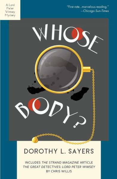 Cover for Dorothy L Sayers · Whose Body?: A Lord Peter Wimsey Mystery (Taschenbuch) (2019)