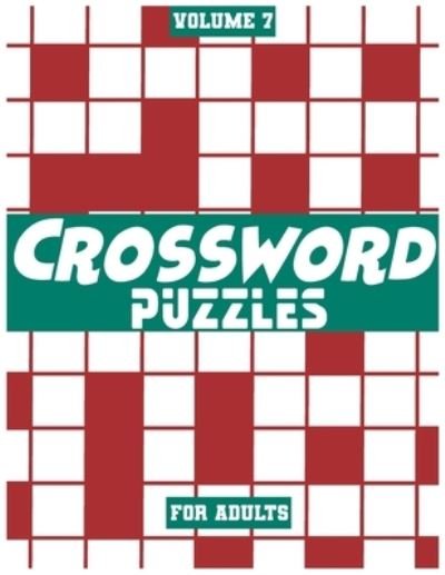 Cover for Fun Activity Books · Crossword Puzzles For Adults, Volume 7 (Paperback Bog) (2021)