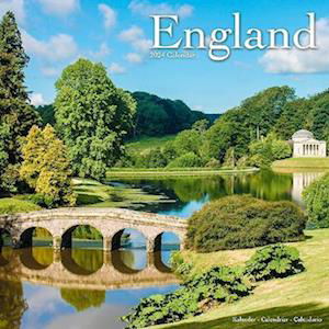 Cover for England Calendar 2024  Square Travel Wall Calendar - 16 Month (Kalender) (2023)