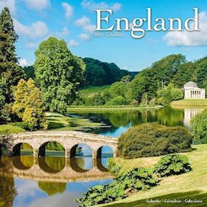 Cover for England Calendar 2024  Square Travel Wall Calendar - 16 Month (Calendar) (2023)