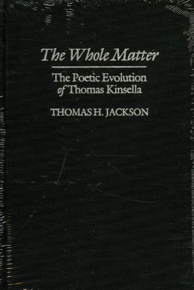 Cover for Thomas Jackson · The Whole Matter (Hardcover Book) (1995)