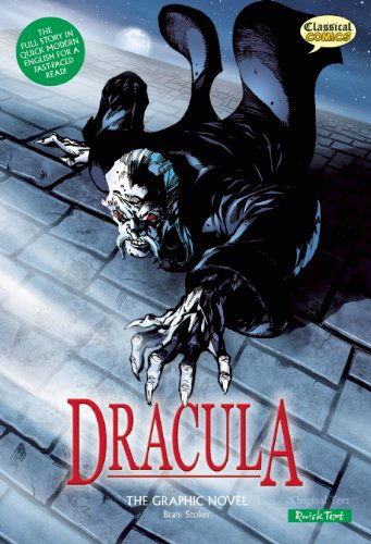 Cover for Bram Stoker · Dracula the Graphic Novel: Quick Text (Classical Comics) (Paperback Book) [Reprint edition] (2012)