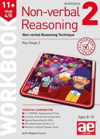 Cover for Andrea F. Richardson · 11+ Non-verbal Reasoning Year 4/5 Workbook 2: Non-verbal Reasoning Technique (Paperback Book) (2016)