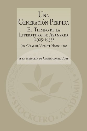 Cover for Christopher Cobb · Una Generacion Perdida (Paperback Book) [Spanish edition] (2013)