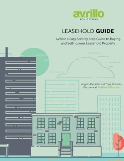 Cover for LLM Tony Piccirillo Llb · Leasehold Guide (Paperback Book) (2017)