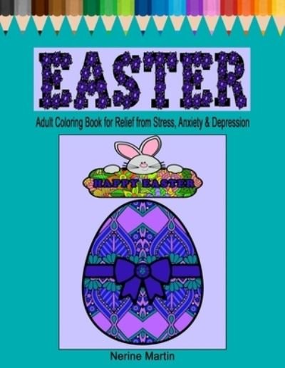 Cover for Nerine Martin · Easter Coloring Pages (Pocketbok) (2018)