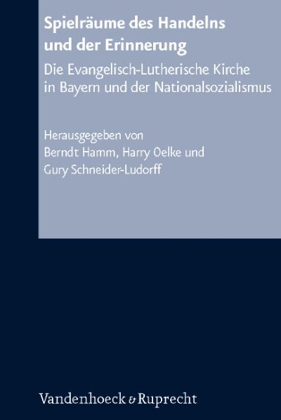 Cover for Berndt Hamm · Spielräume des Handelns und der Erinnerung (Book) (2010)