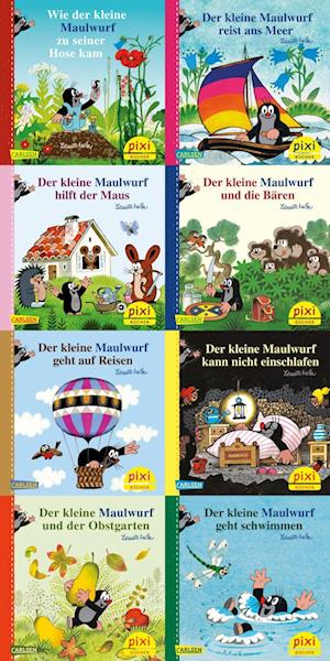 Cover for Zdeněk Miler · Pixi-8er-Set 256: Der kleine Maulwurf (8x1 Exemplar) (Book) (2025)