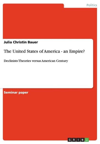 Cover for Bauer · The United States of America - an (Book) (2013)
