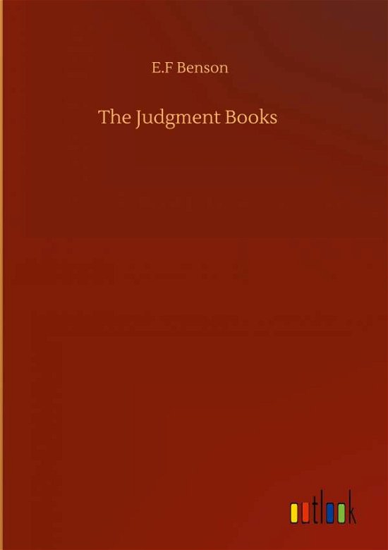 Cover for E F Benson · The Judgment Books (Inbunden Bok) (2020)