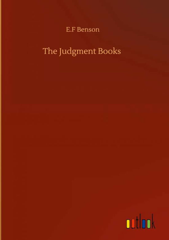Cover for E F Benson · The Judgment Books (Inbunden Bok) (2020)